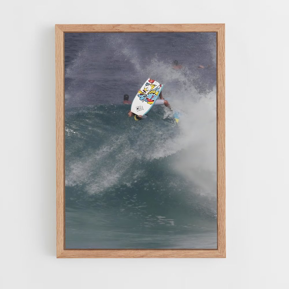 Poster Jeff hubbard – affiche Bodyboard (vue 4)